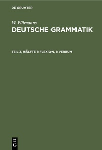 Abbildung von: Flexion, 1: Verbum - De Gruyter