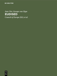 Abbildung von: Eudised - De Gruyter Mouton