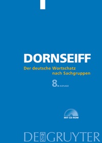 Abbildung von: Der deutsche Wortschatz nach Sachgruppen - De Gruyter