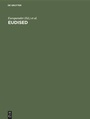 Cover: Eudised - De Gruyter Mouton