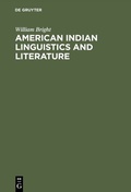Cover: American Indian Linguistics and Literature - De Gruyter Mouton