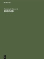 Cover: Eudised - De Gruyter Mouton