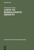 Cover: Limits to Bureaucratic Growth - De Gruyter