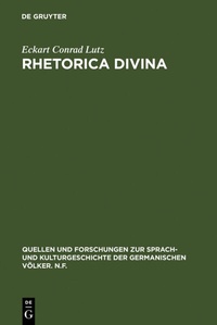 Abbildung von: Rhetorica divina - De Gruyter