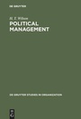 Cover: Political Management - De Gruyter
