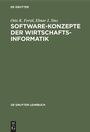 Cover: Software-Konzepte der Wirtschaftsinformatik - De Gruyter