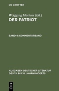 Cover: Kommentarband - De Gruyter