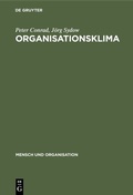 Cover: Organisationsklima - De Gruyter