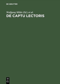 Enlarge image Cover: De captu lectoris - De Gruyter