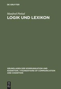 Cover: Logik und Lexikon - De Gruyter