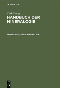 Abbildung von: Neue Mineralien - De Gruyter