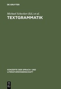 Cover: Textgrammatik - De Gruyter
