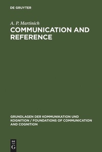 Enlarge image Cover: Communication and Reference - De Gruyter