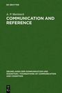 Cover: Communication and Reference - De Gruyter