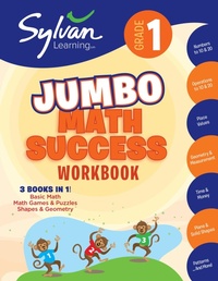 Enlarge image Cover: 1st Grade Jumbo Math Success Workbook - Random House Inc
