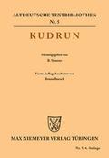 Cover: Kudrun - De Gruyter Mouton