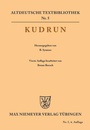 Cover: Kudrun - De Gruyter