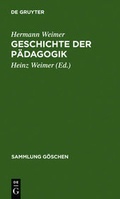 Cover: Geschichte der P&auml;dagogik - De Gruyter