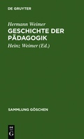 Cover: Geschichte der P&auml;dagogik - De Gruyter