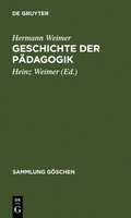 Cover: Geschichte der P&auml;dagogik - De Gruyter