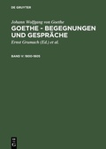 Cover: 1800-1805 - De Gruyter