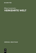 Cover: Verkehrte Welt - De Gruyter Mouton