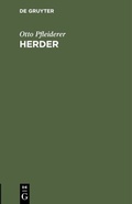 Cover: Herder - De Gruyter