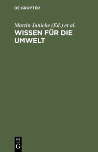 Bild: Wissen für die Umwelt - De Gruyter