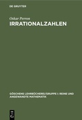 Cover: Irrationalzahlen - De Gruyter