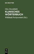 Cover: Klinisches W&ouml;rterbuch - De Gruyter
