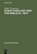 Abbildung von: Structuralism and the Biblical Text - De Gruyter