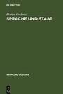Bild: Sprache und Staat - De Gruyter Mouton