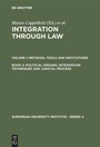 Cover: Political Organs, Integration Techniques and Judicial Process - De Gruyter