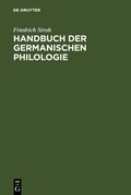 Cover: Handbuch der germanischen Philologie - De Gruyter