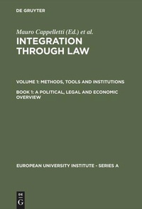 Enlarge image Cover: A Political, Legal and Economic Overview - De Gruyter