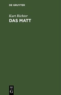 Cover: Das Matt - De Gruyter