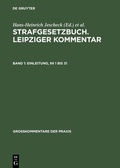 Cover: Strafgesetzbuch. Leipziger Kommentar / Einleitung, &sect;&sect; 1 bis 31 - De Gruyter