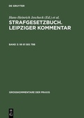 Cover: Strafgesetzbuch. Leipziger Kommentar / &sect;&sect; 61 bis 79b - De Gruyter