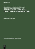 Cover: Strafgesetzbuch. Leipziger Kommentar / &sect;&sect; 61 bis 79b - De Gruyter