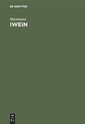 Cover: Iwein - De Gruyter