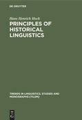 Cover: Principles of Historical Linguistics - De Gruyter Mouton