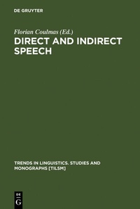 Abbildung von: Direct and Indirect Speech - De Gruyter Mouton