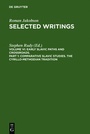 Cover: Roman Jakobson: Selected Writings. Early Slavic Paths and Crossroads / Comparative Slavic Studies. The Cyrillo-Methodian Tradition - De Gruyter Mouton