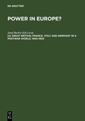 Cover: Great Britain, France, Italy and Germany in a Postwar World, 1945-1950 - De Gruyter