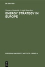 Cover: Energy Strategy in Europe - De Gruyter