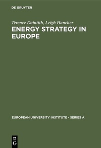 Enlarge image Cover: Energy Strategy in Europe - De Gruyter