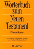 Abbildung von: Griechisch-deutsches Wörterbuch zu den Schriften des Neuen Testaments und der frühchristlichen Literatur - De Gruyter