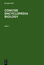 Cover: Concise Encyclopedia Biology - De Gruyter