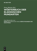 Cover: B. P. Q. R. S. D. T. W. Z. Berichtigungen und Nachtr&auml;ge - De Gruyter Mouton