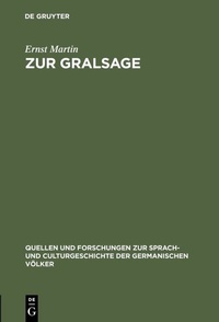 Enlarge image Cover: Zur Gralsage - De Gruyter